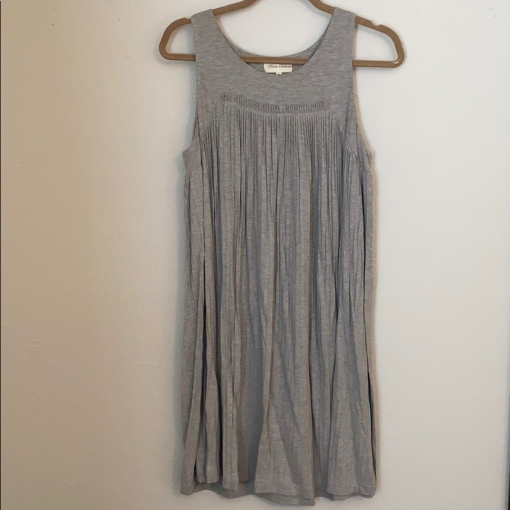 Anthropologie Pleated Swing Dress
